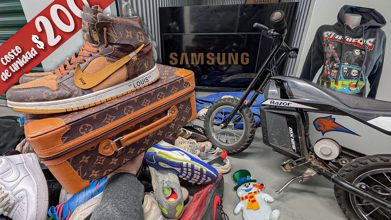 LO QU&Eacute; ENCONTR&Eacute;‼️sneakers CAR&Iacute;SIMOS y otros SORPRENDENTES hallazgos en este storage 👟