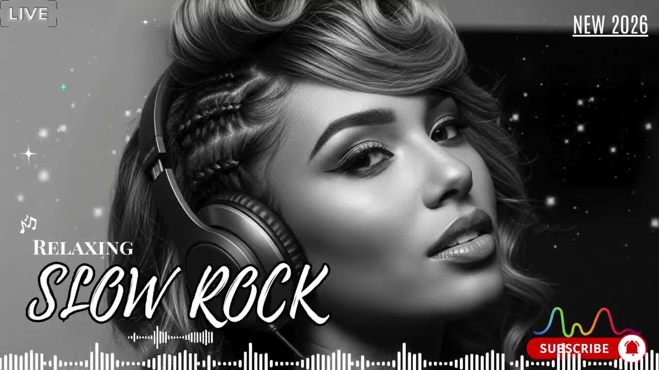 After Midnight Slow Rock Songs | with Smooth Melody and Space to Breathe