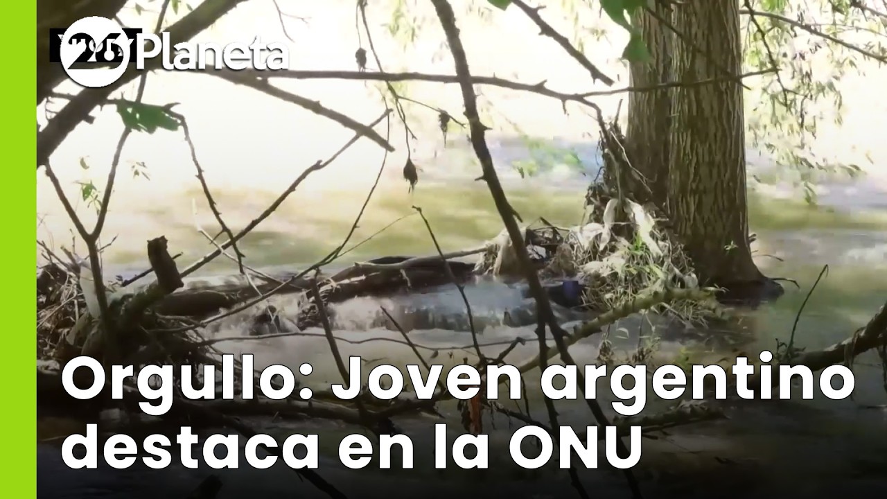 🇦🇷 Joven argentino elegido por la ONU por su defensa del medio ambiente | #26Planeta