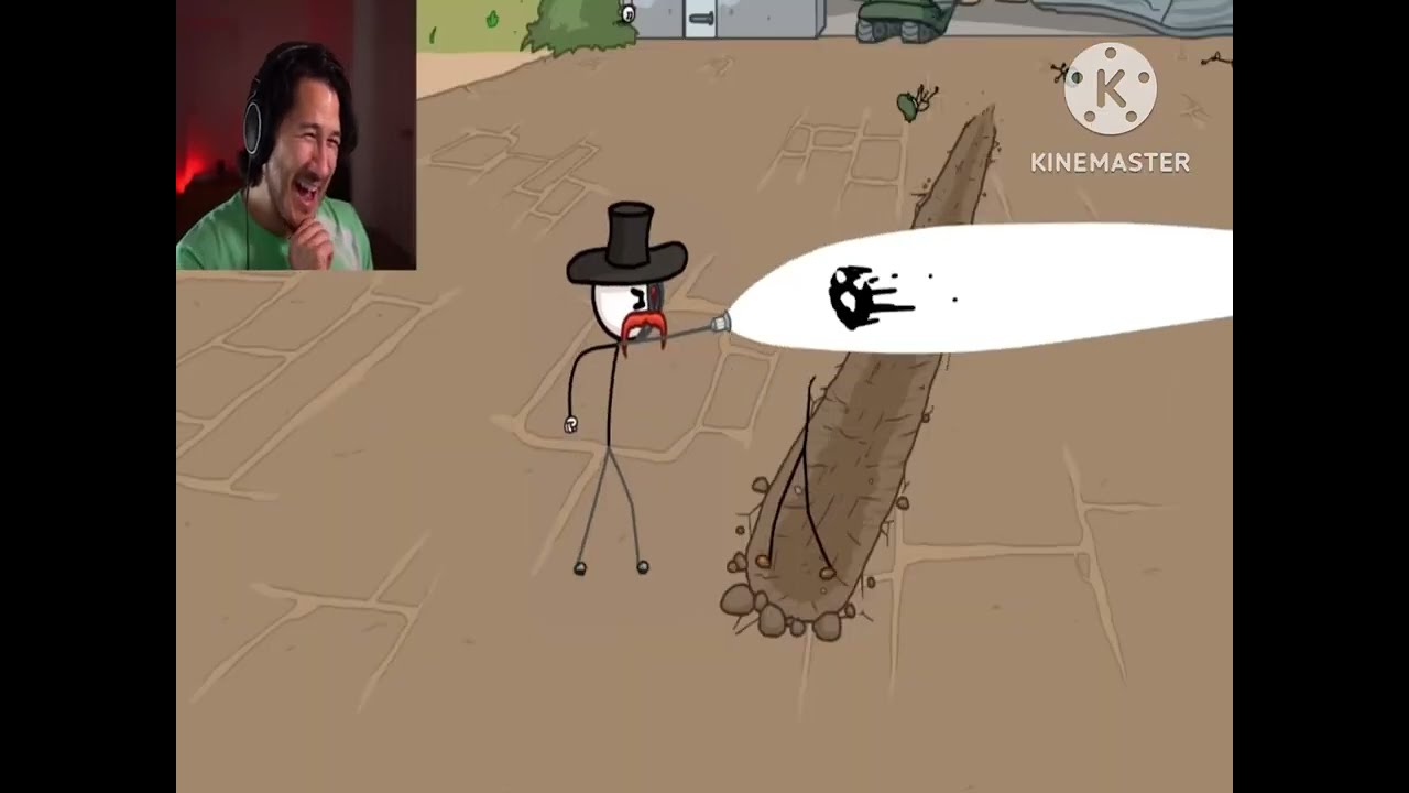 Markiplier Absolutely Loses It Over HENRY STICKMIN