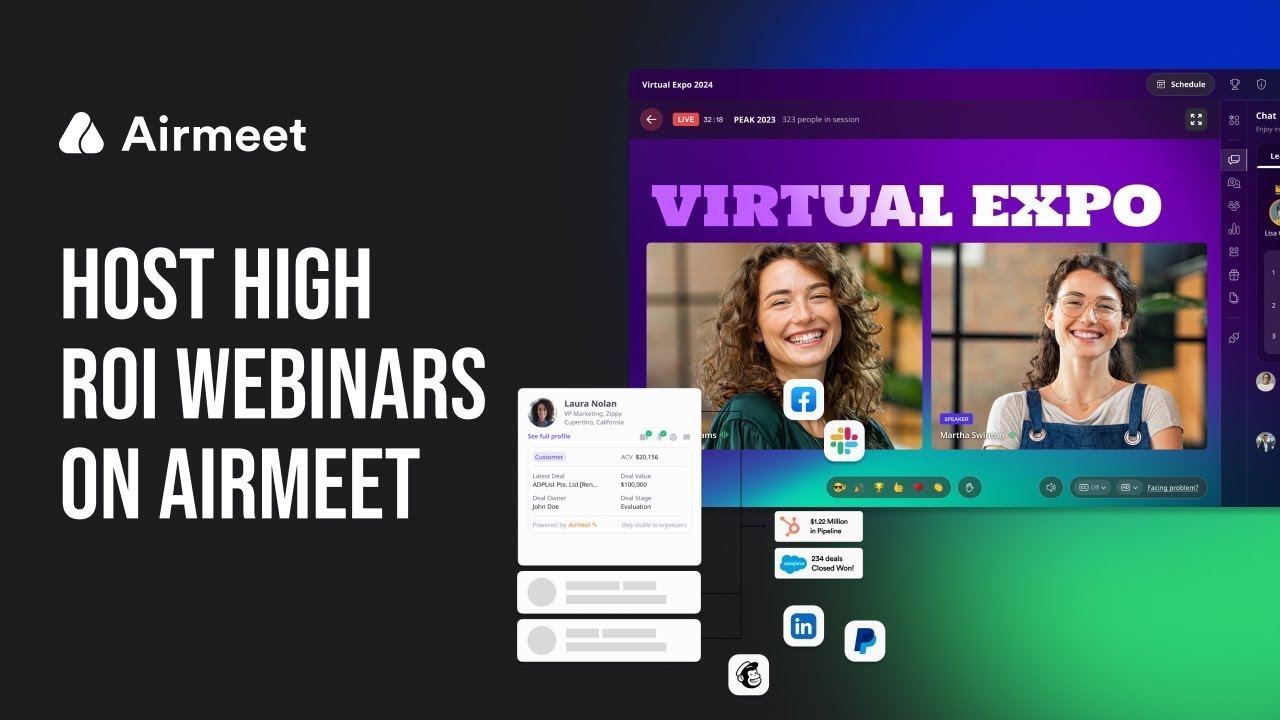 Airmeet Webinar Demo