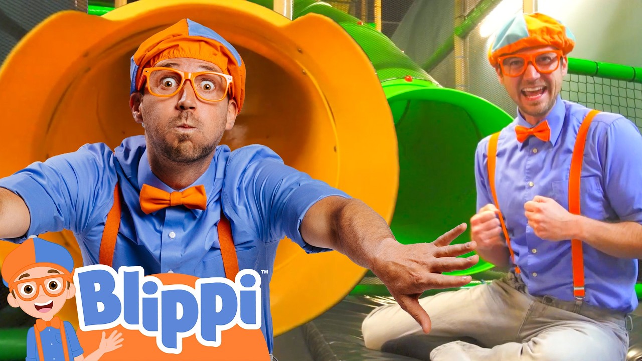 Blippi Visits an Indoor Playground (Kids' Club) | Blippi Full Episodes | Educational Videos for Kids