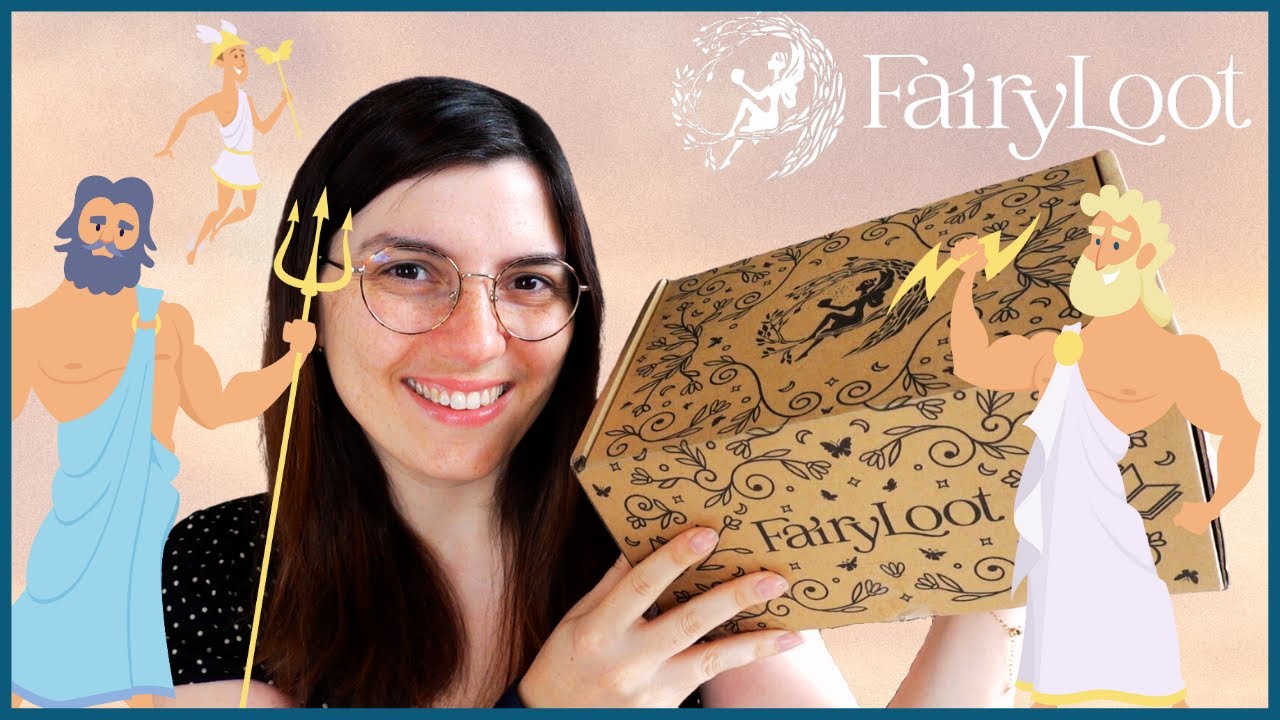 Unboxing Fairyloot - Un roman d'amour avec des lettres ... et des dieux !