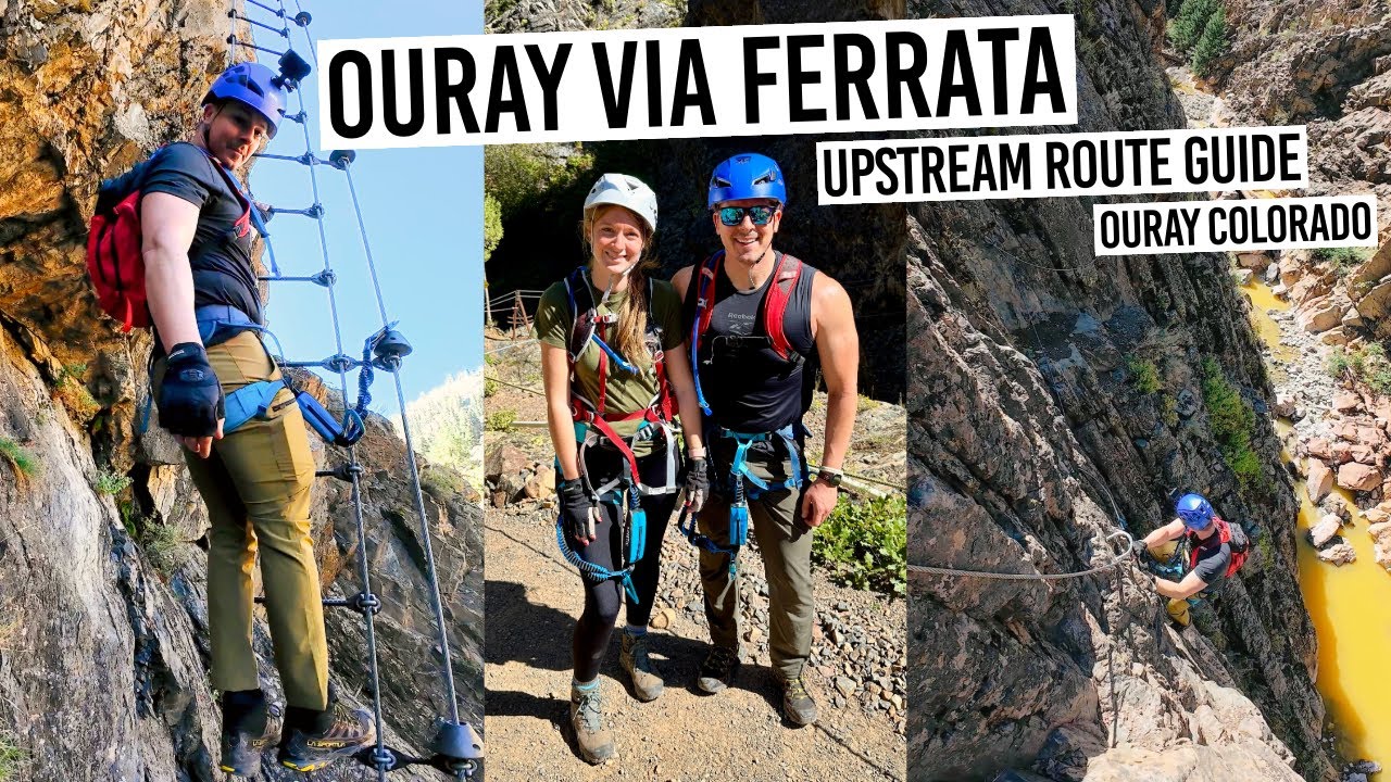 Via Ferrata Ouray Upstream Route (Ouray, Colorado) Colorado Via Ferrata