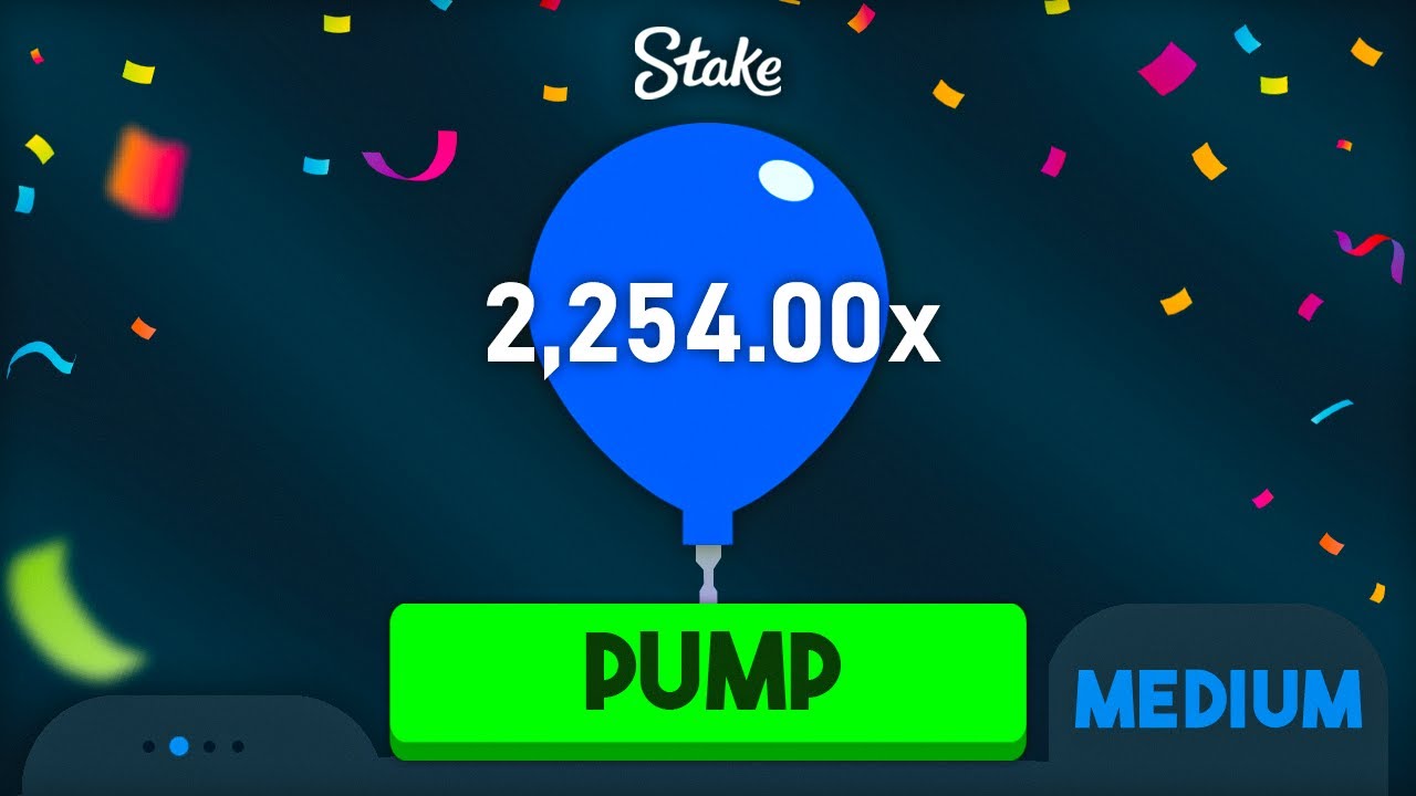 I HIT EVERY MULTIPLIER ON THE NEW STAKE GAME PUMP!
