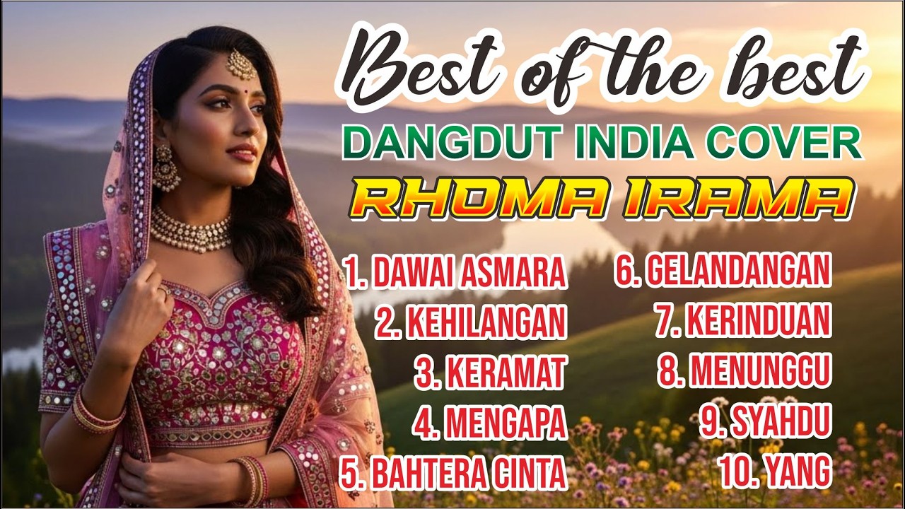 BEST OF THE BEST DANGDUT INDIA COVER RHOMA IRAMA | DAWAI ASMARA | KEHILANGAN | KERAMAT