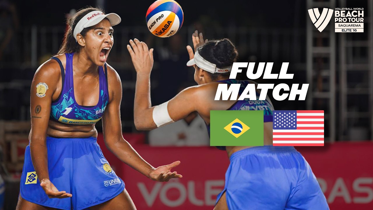 Cannon/Kraft 🇺🇸 vs. Ana Patrícia/Duda 🇧🇷 - BPT 2025 Full Match | Saquarema - Elite
