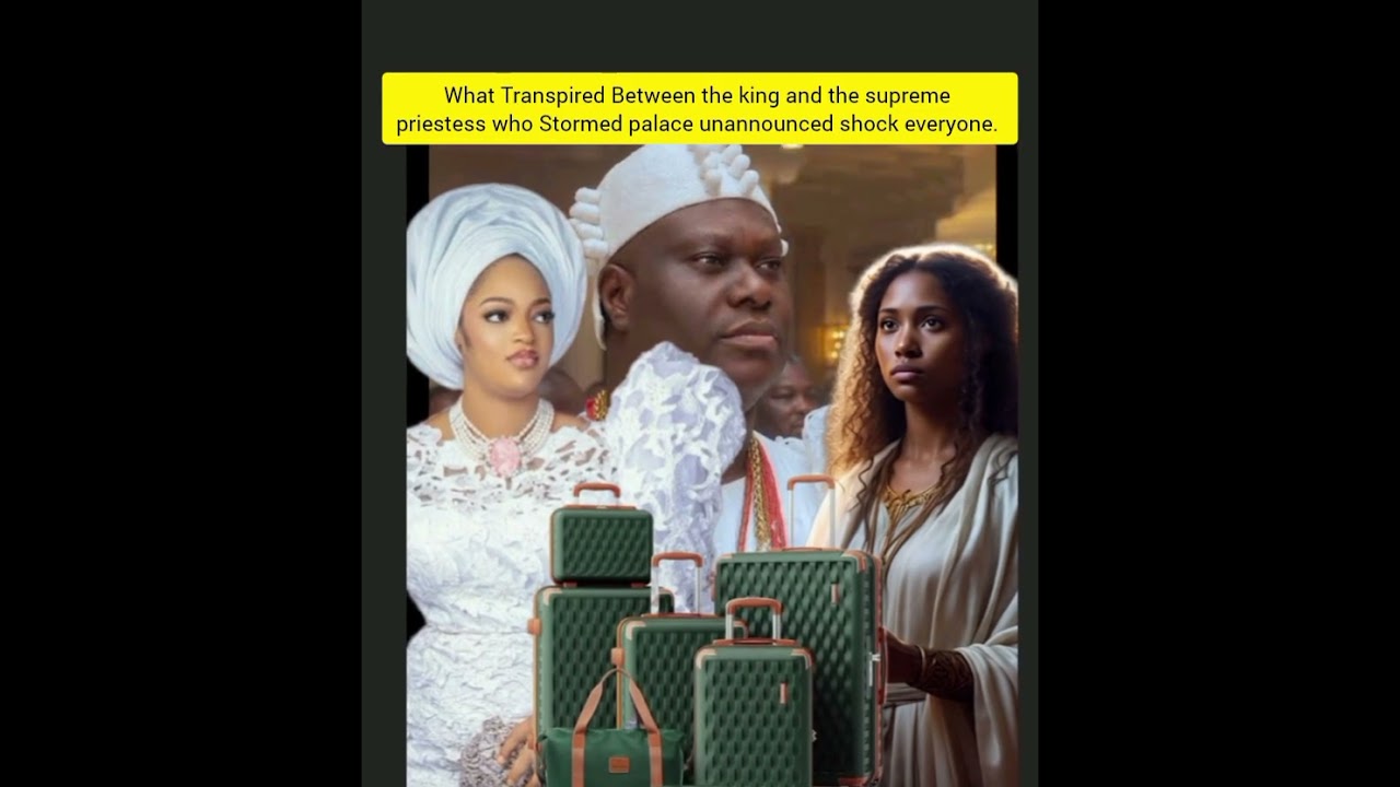 События, произошедшие между королем и верховной жрицей, которые неожиданно ворвались во дворец, ш...