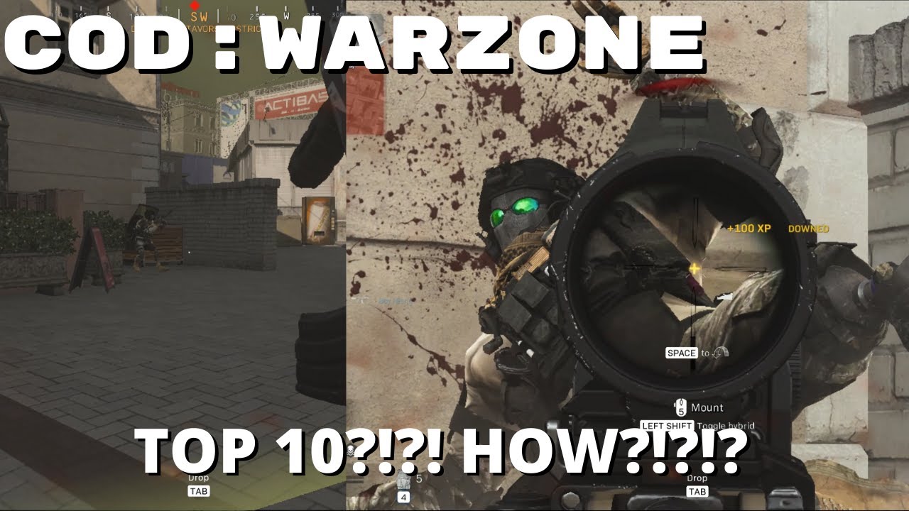 WOW TOP 10?!?! HOW??? - Quads - Warzone Battle Royale - Noob Full Gameplay