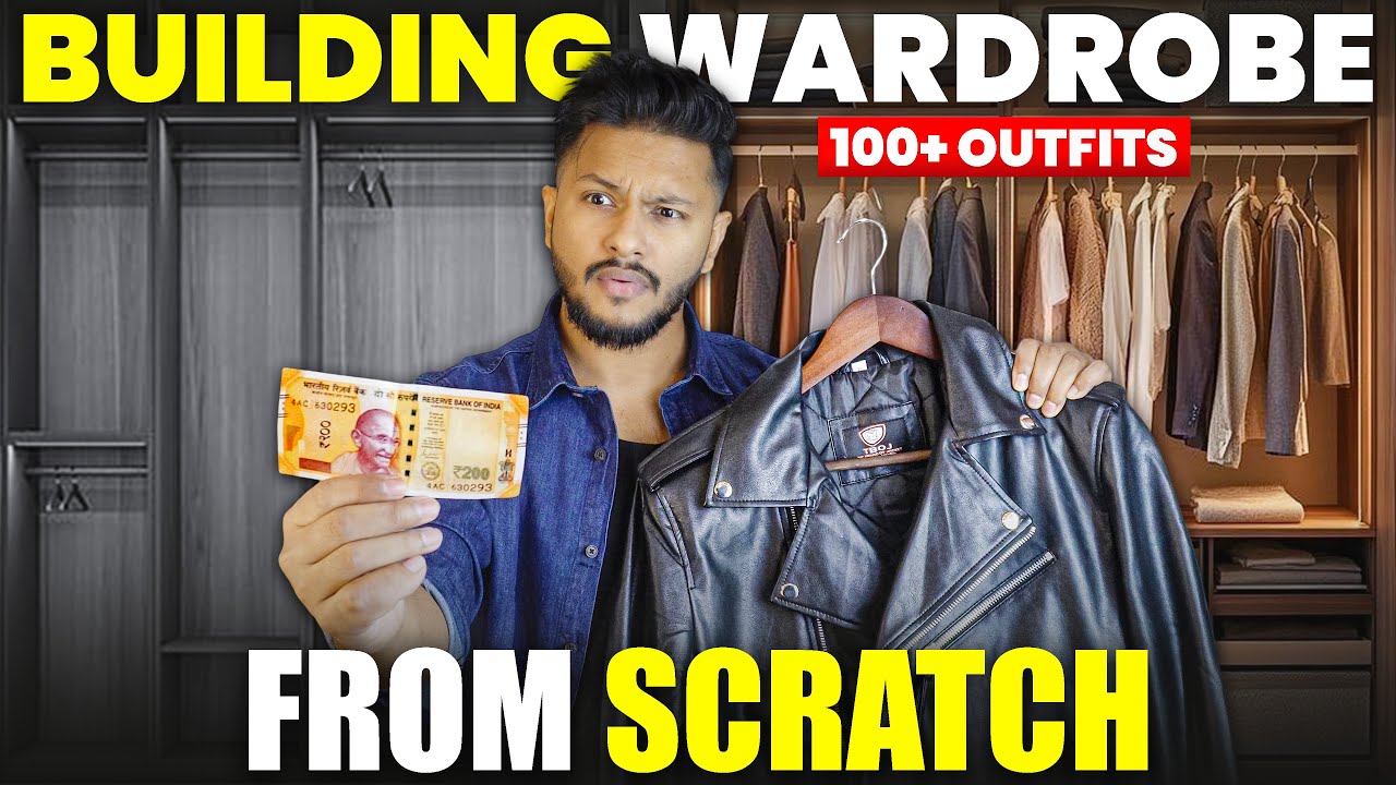 BUILDING WINTER WARDROBE FROM SCRATCH | CAPSULE WARDROBE FOR MEN