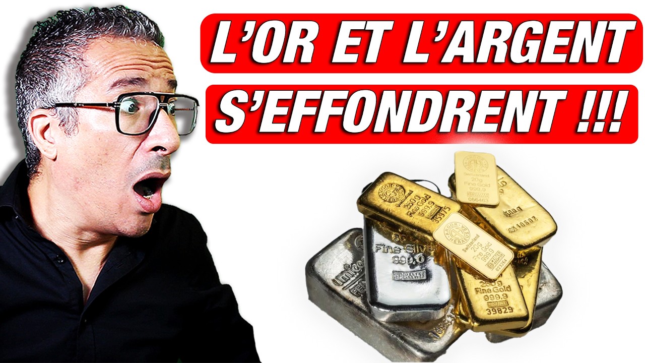 Pourquoi l'Or, l'Argent et le Bitcoin S'EFFONDRENT ??? (Kevin Warsh + CME)