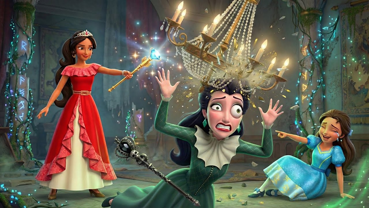 Final Move Stops the Villain 🪄🎯|  Just in Time Arrest | Elena of Avalor Animation