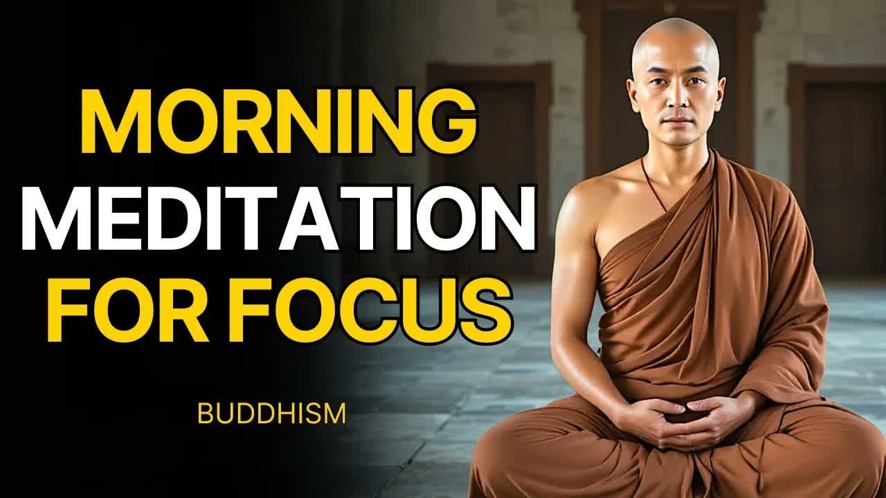 Morning Mindfulness Meditation To Stay Calm and Focused ｜ Buddhist Wisdom In Your Life