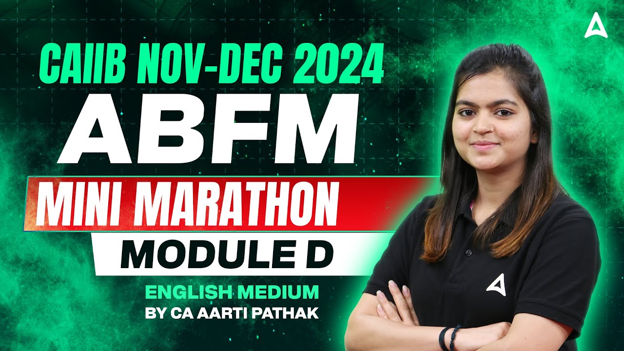 🚀 CAIIB Ноябрь-декабрь 2024 | Мини-марафон ABFM Mod-D | Обучение на английском языке 📚✨