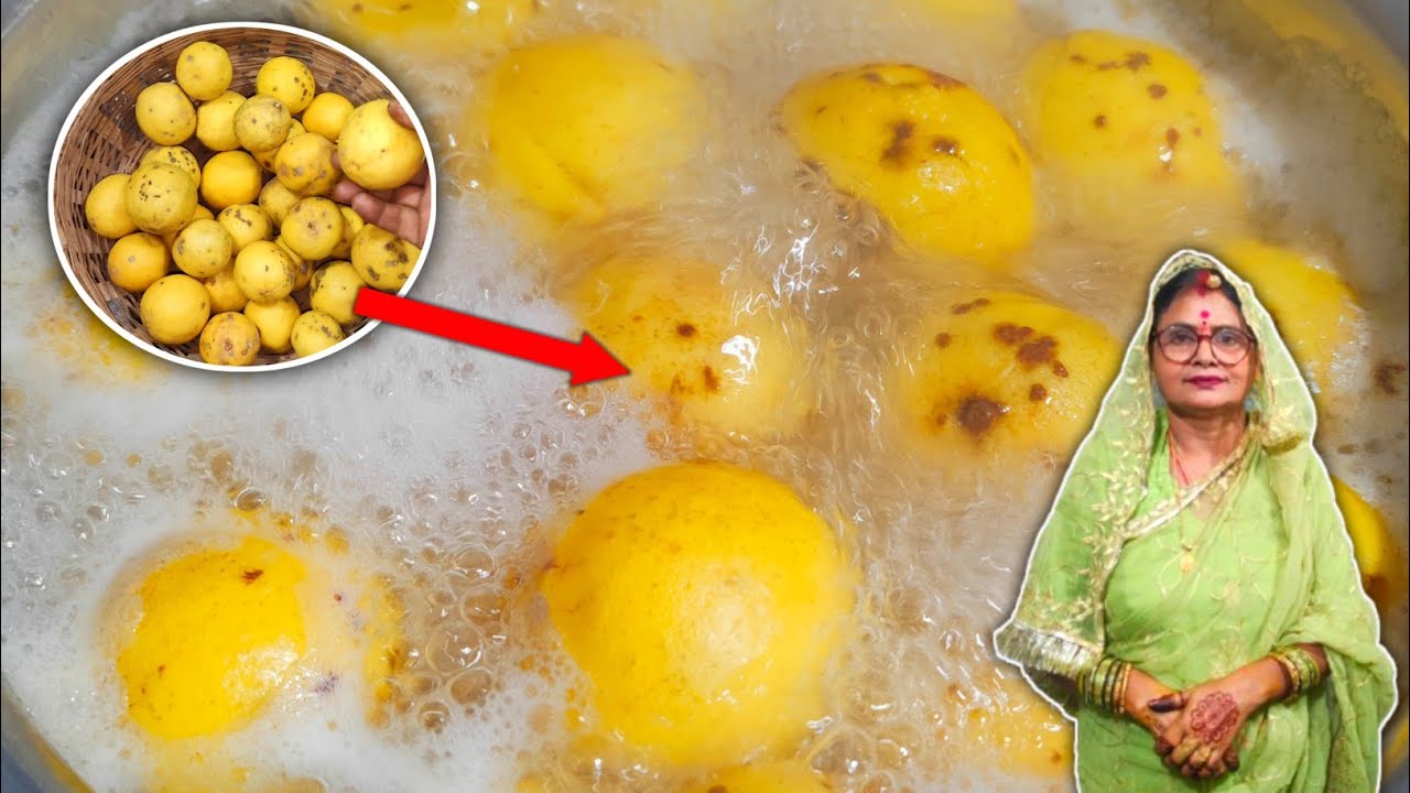 पानी में नींबू उबालकर तो देखो अचार बनाने का झंझट ही खत्म || Lemon chutney recipe 😋