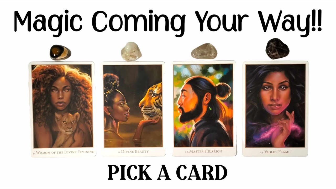 PICK A CARD 💜 Magic Coming Your Way!! 🪄