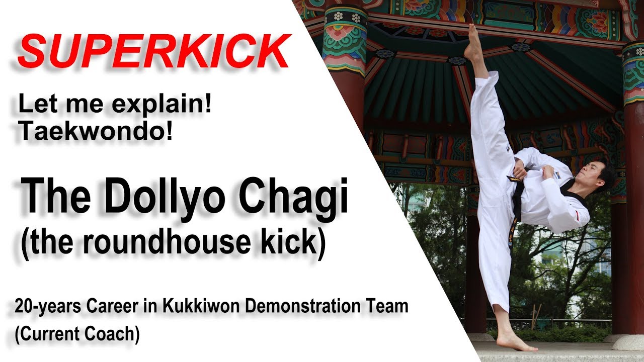 02_Taekwondo_Superkick_Dollyo Chagi(roundhouse kick)_국기원 시범단 성시훈 사범_태권도 돌려차기