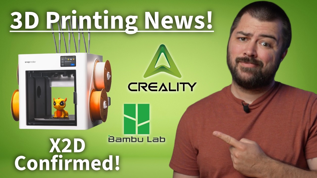 Повышение цен на Snapmaker U1, Bambu Lab X2D и многое другое! | Новости 3D-печати!