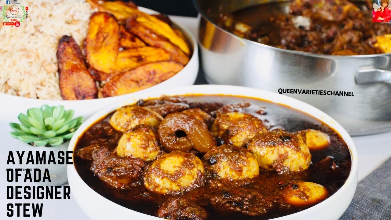 ✅HOW TO MAKE DESIGNER STEW | Ayamase Stew | Ofada Stew || Nigerian Ayamase Stew Recipe