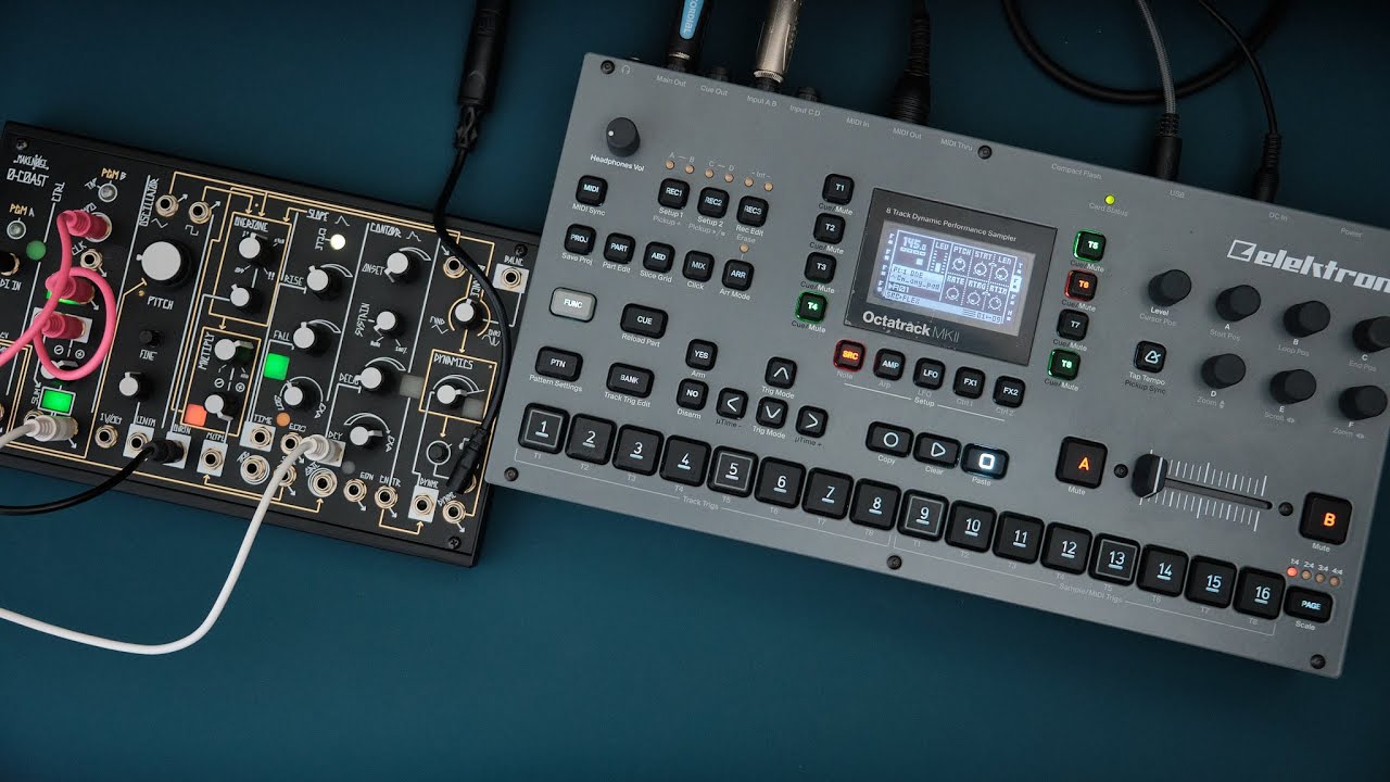 Elektron Octatrack + Make Noise 0-Coast Electro / IDM Jam