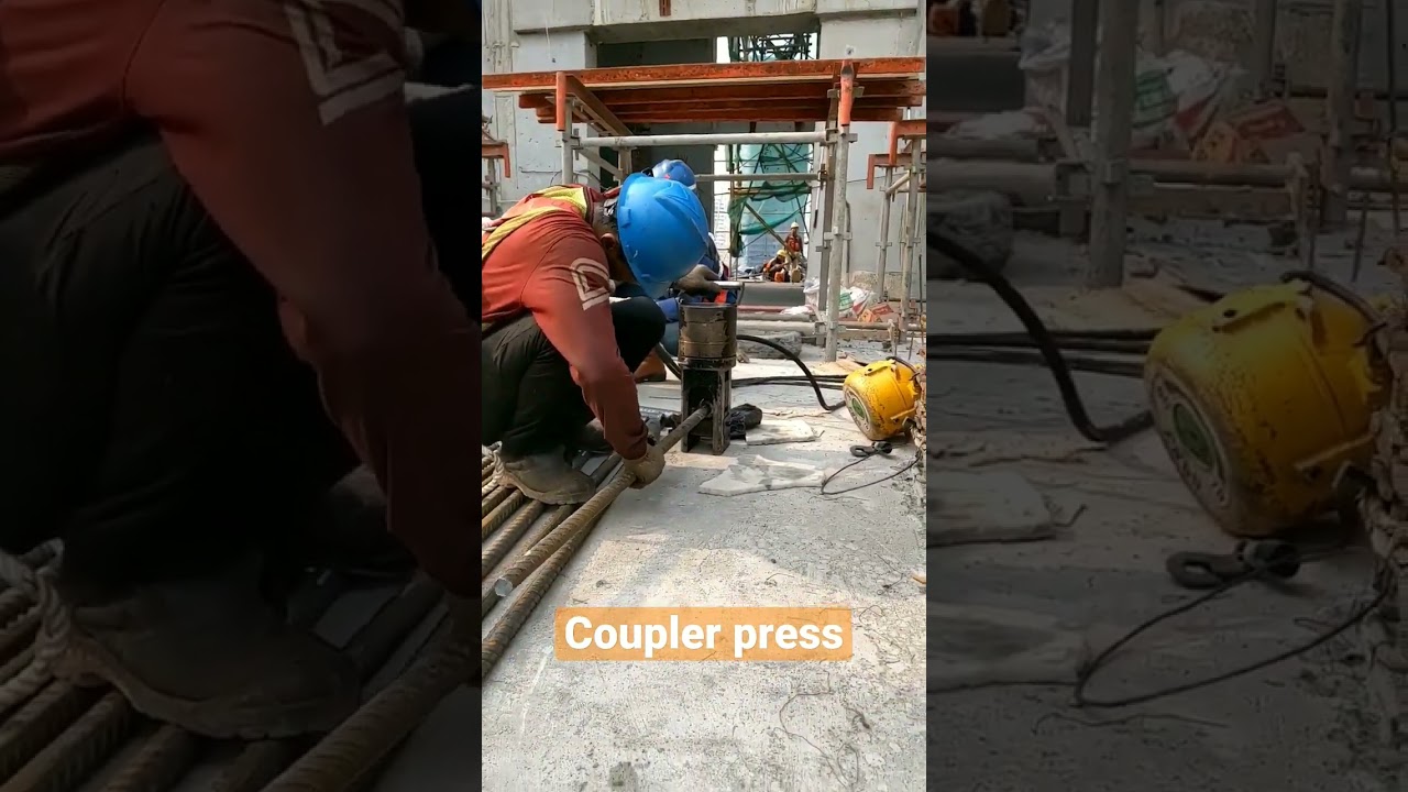 Luar biasa !! coupler press untuk sambungan besi beton