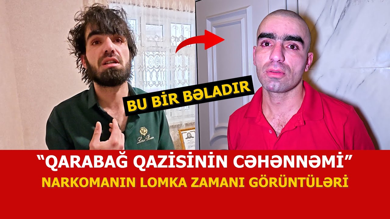 Qazilər niyə bu hala düşür? 1 qram mal adamı görün nə hala salır?! Qarabağ döyüşçüsü və narkomaniya