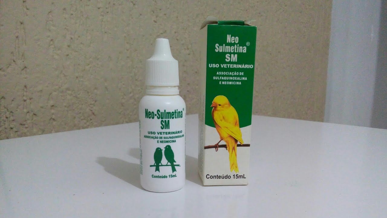 pássaro com Diarréia ( neo sulmetina sm )