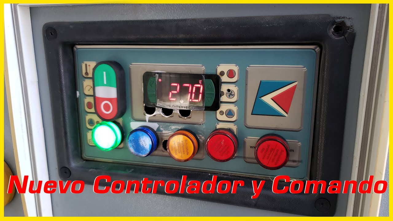 Reemplazando el Controlador Original por Un Full Gauge en Un Chiller