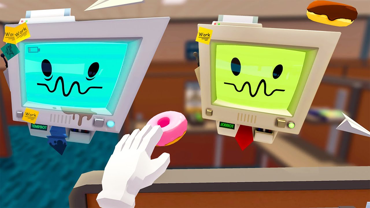 My New Office Job is VERY Illegal in Job Simulator VR!