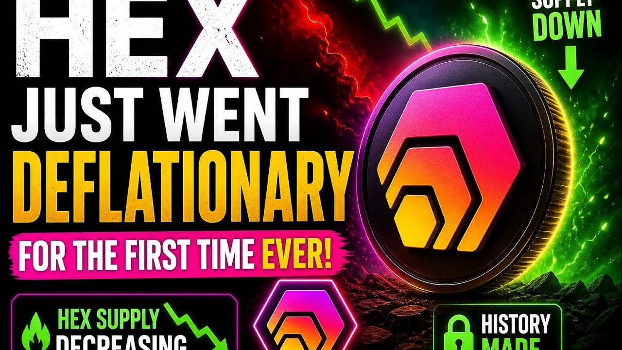 Hex Just Went Deflationary for the First Time Ever!