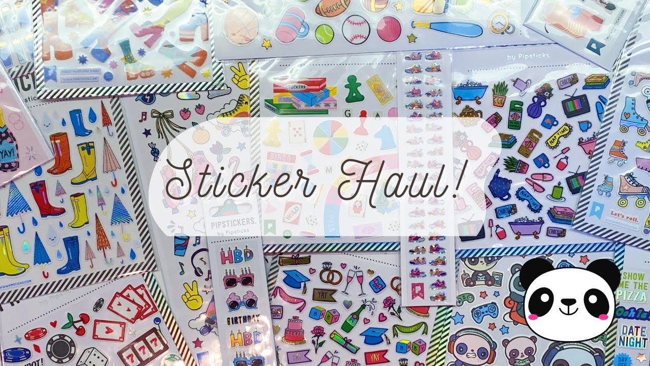 Chatty Sticker Haul - BFF Sticker Club, Pipsticks & Stickerbright!