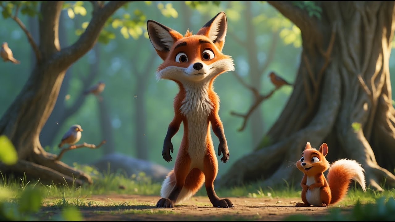 Listiger Fuchs 🦊🎶 Geschick und Tricks 😆 Reimlied f&uuml;r die Kleinen
