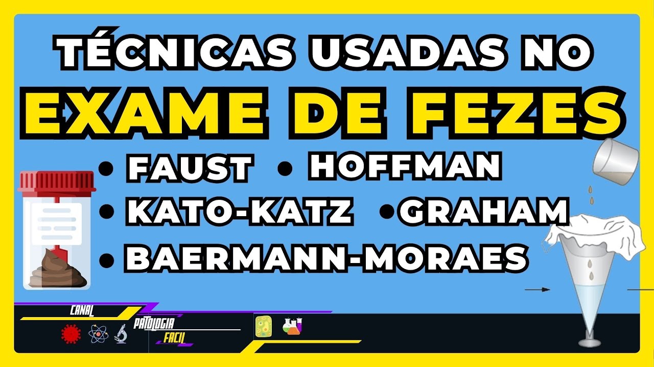 Métodos do Exame Parasitológico de Fezes - Hoffman; Faust; Kato-Katz; Baermann-Moraes |Parasitologia