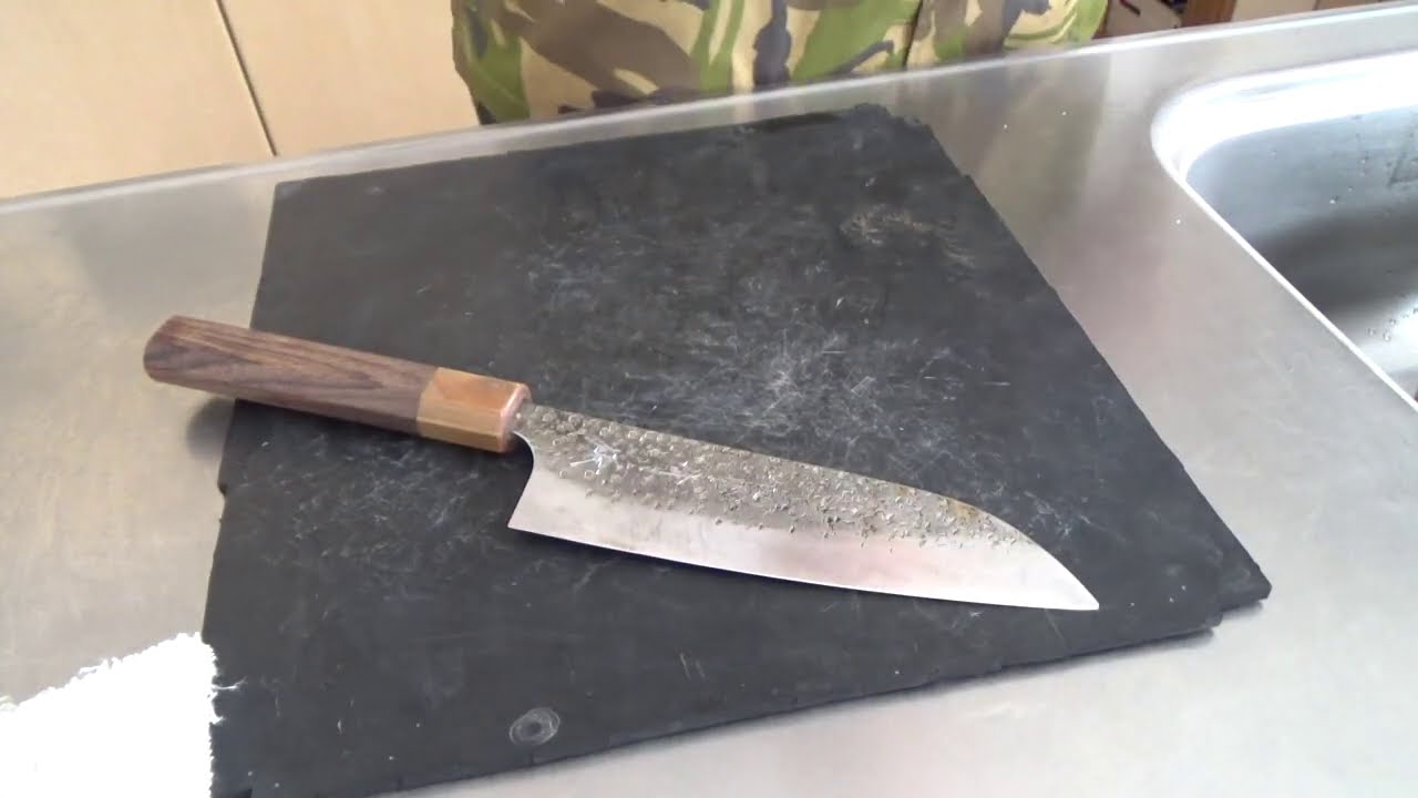 Kitchen cutlery convex sharpening
