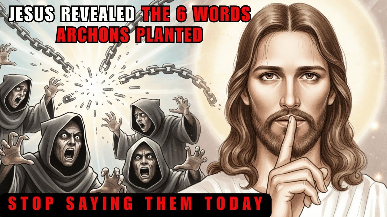 JESUS REVEALED THE 6 WORDS THE ARCHONS INFILTRATED INTO EVERY RELIGION — STOP USING THEM TODAY