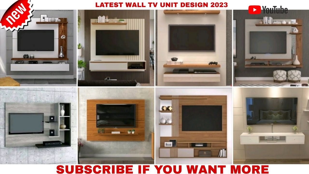 🔴70+ Most unique wall TV unit design 2023 || morden tv wall unit design||tv cabinet design