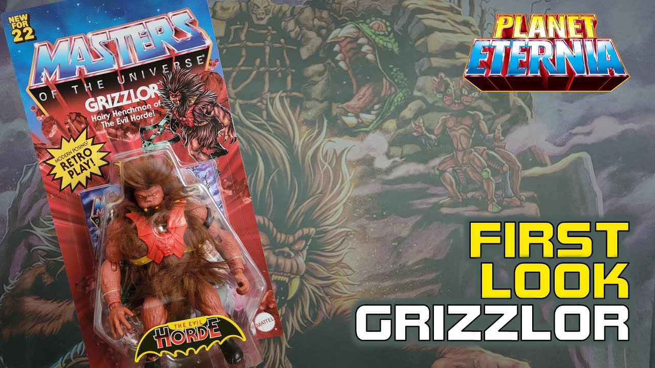 First Look MotU Origins Grizzlor | PlanetEternia