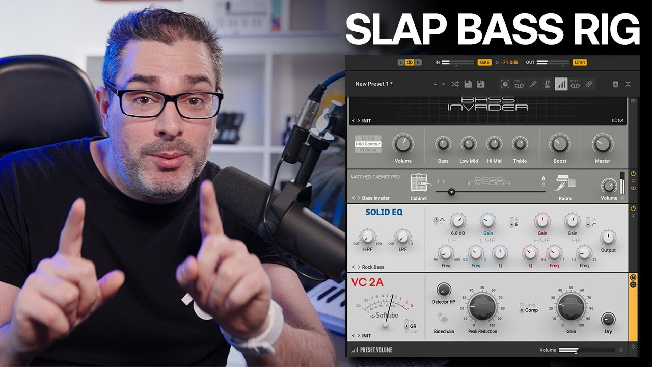 Guitar Rig Pro 7 on Slap Bass | How & Why