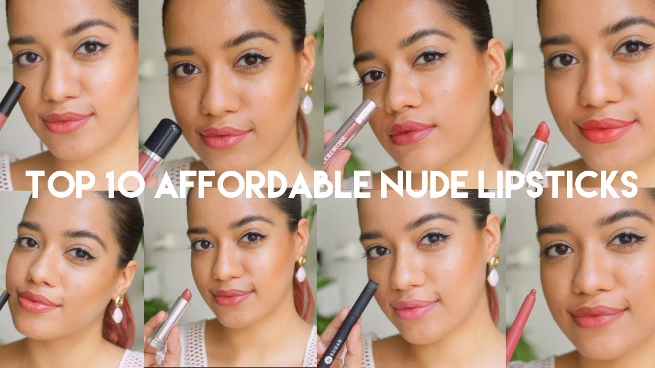 Top 10 Affordable Nude Lipsticks