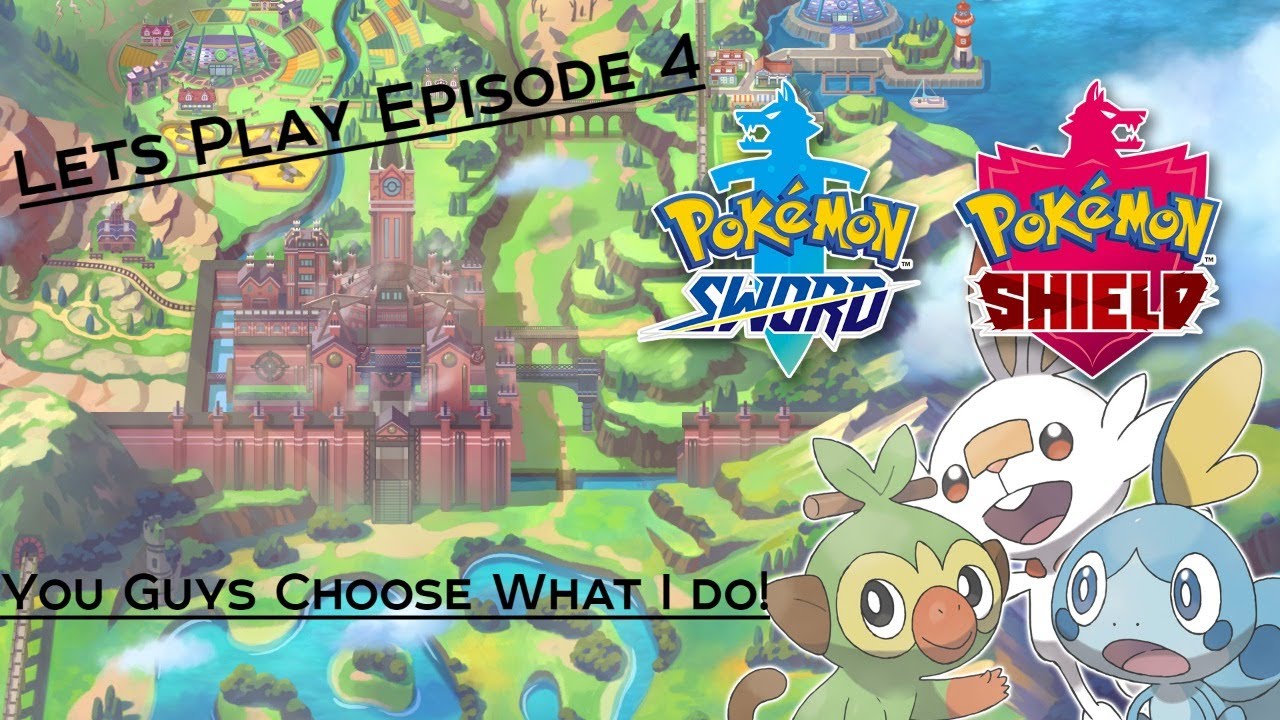 Pokémon Sword Lets Play: Episode 4 - You choose what I do! Grinding in the Wild Area!