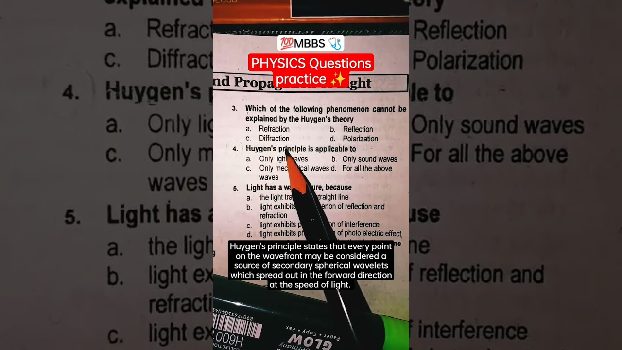 Physics question practice 