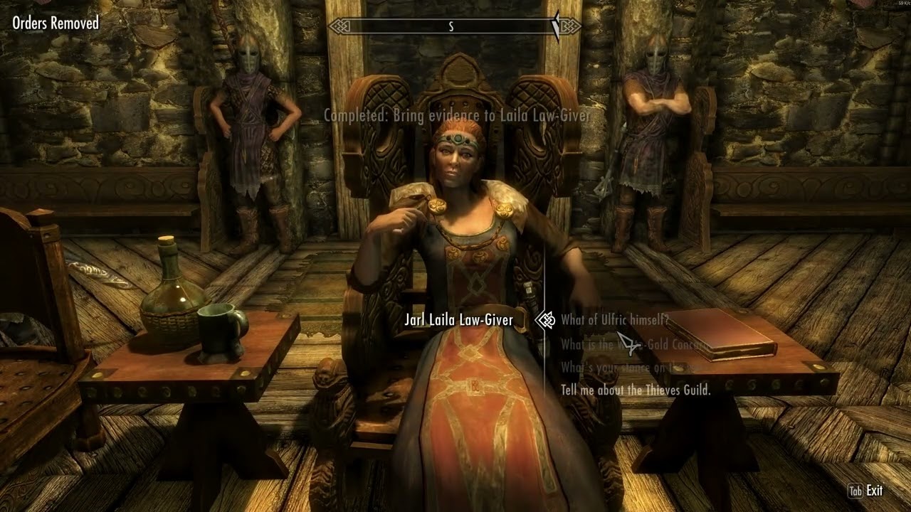 find evidence linked to the vampire Skyrim