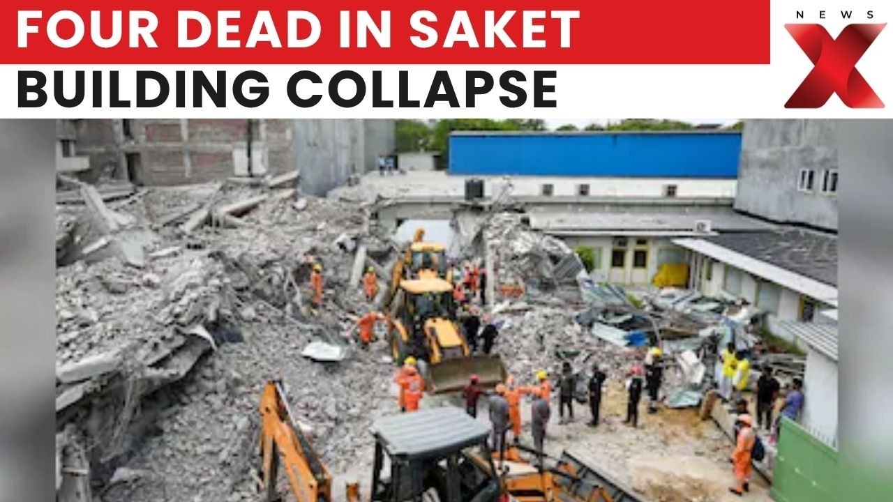 Delhi Building Collapse Death Toll Rises To Four, Rescue Operations Continue