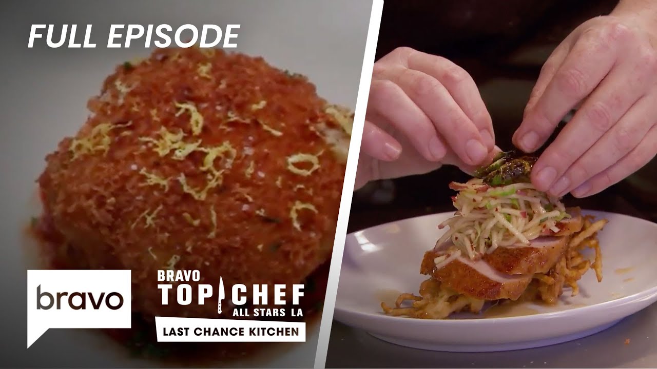 Deep-fryer Only Challenge | Joe VS Lisa | Top Chef: Last Chance Kitchen (S17 E3]