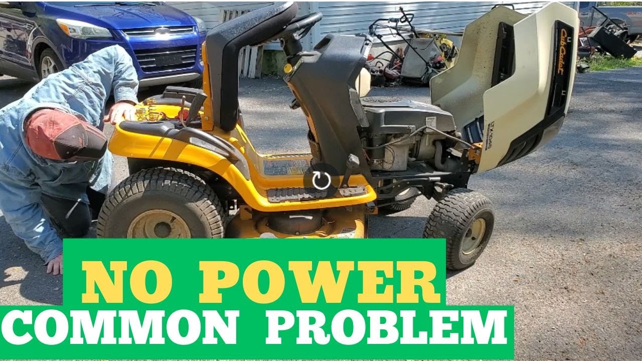 Cub Cadet No Power, Hidden Corroded wire FOUND!