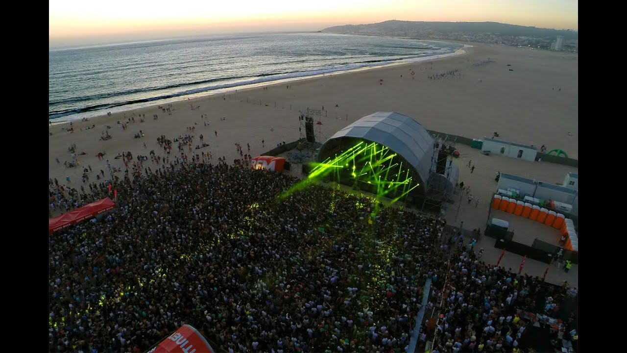 Sunset Party Figueira da Foz Aerial View - RFM/SOMNII