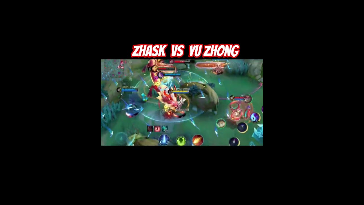 yu zhong you can't beat zhask!! zhask vs yu zhong 
