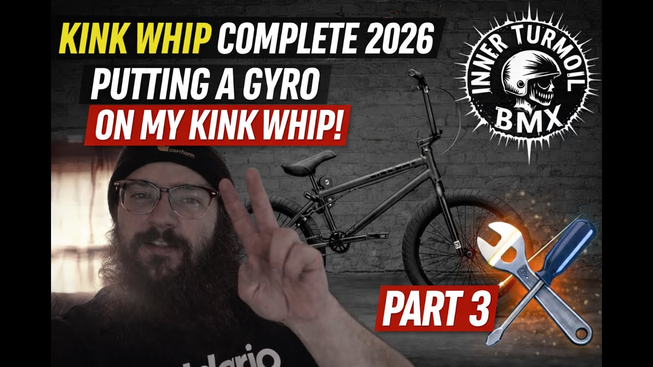 KINK WHIP ЗАВЕРШЕН В 2026 ГОДУ — Устанавливаю гироскоп на свой Kink Whip! (INNER TURMOIL BMX)