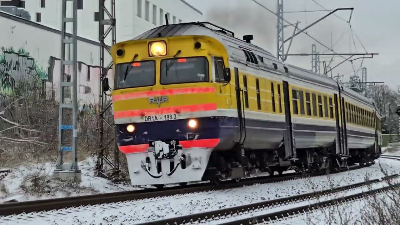 Последние рейсы дизельпоезда ДР1А-198.3 перед разборкой | Last DR1A-198.3 DMU trips