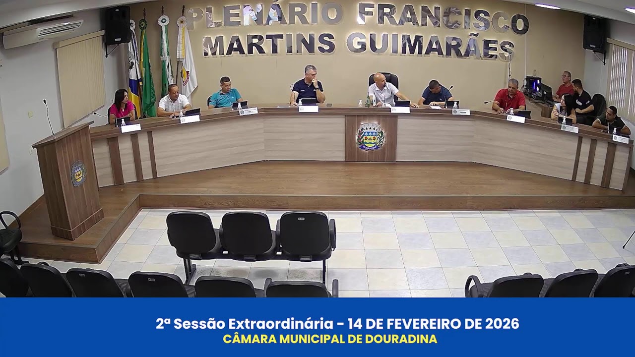 2ª SESSÃO EXTRAORDINÁRIA  14 DE FEVEREIRO DE 2026.